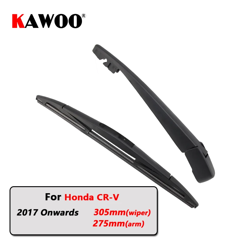 

KAWOO Car Rear Wiper Blade Blades Back Window Wipers Arm For Honda CR-V Hatchback (2017 Onwards) 305mm Car Accessories Styling