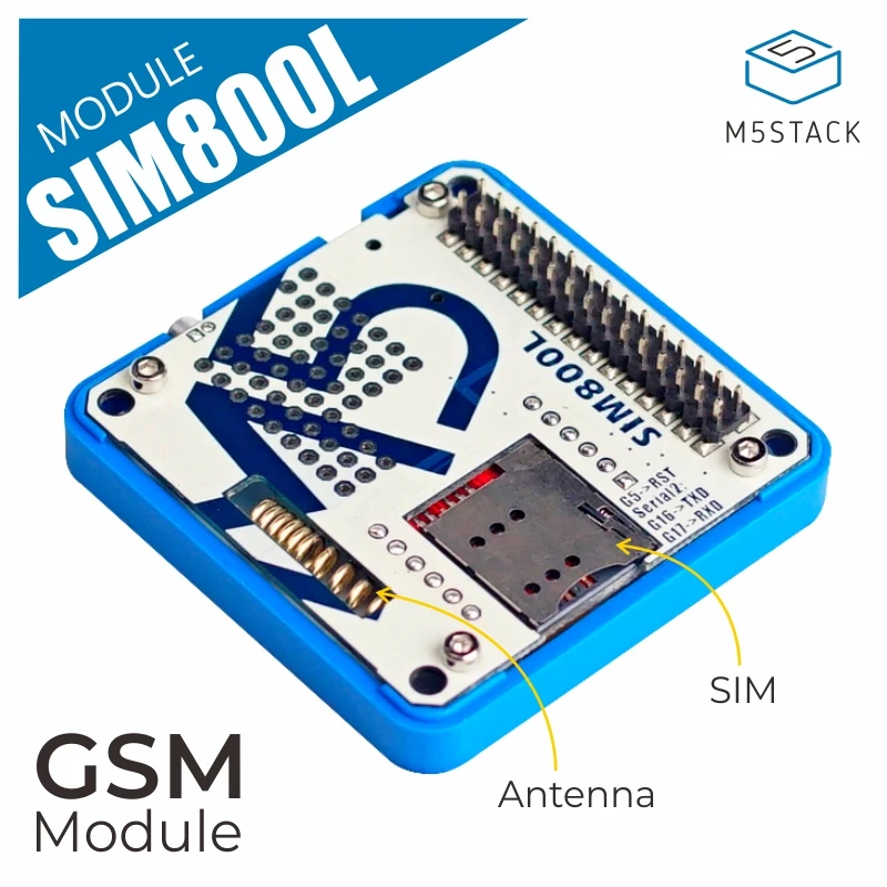 M5Stack Official в наличии GSM модуль SIM800L Штабелируемая плата разработки IoT для Arduino ESP32 с