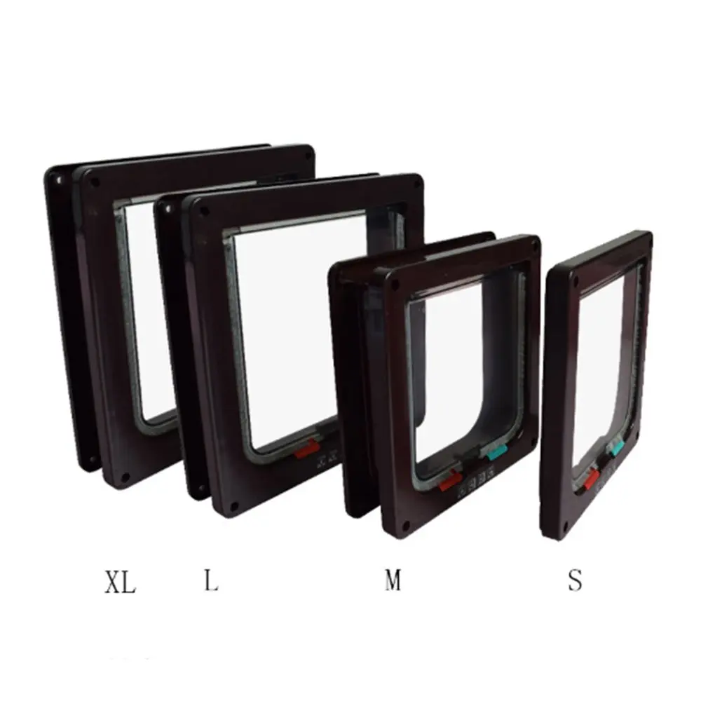 4 способа Запираемые двери для собак и кошек защитные ворота товары животных