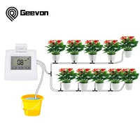 geevon automatic drip watering with usb 10 head automatic drip irrigation system for home garden greenhouses indoor use 210015