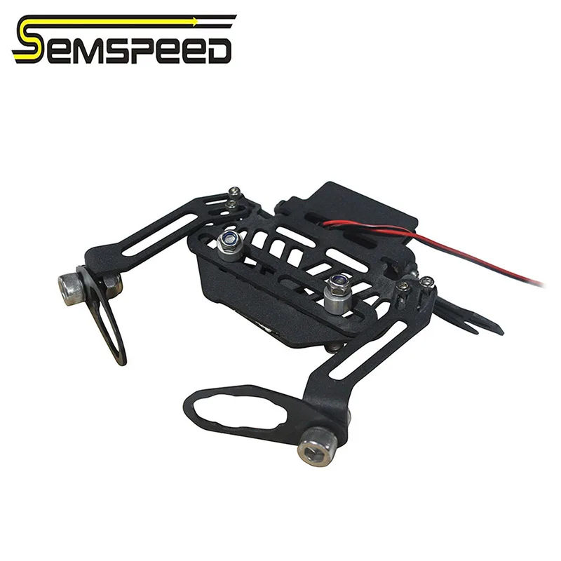 Semspeed держатель номерного знака мотоцикла для YAMAHA FZ07 MT 07 09 YZF R1 R6 R3 Z800 Z1000|Номерной