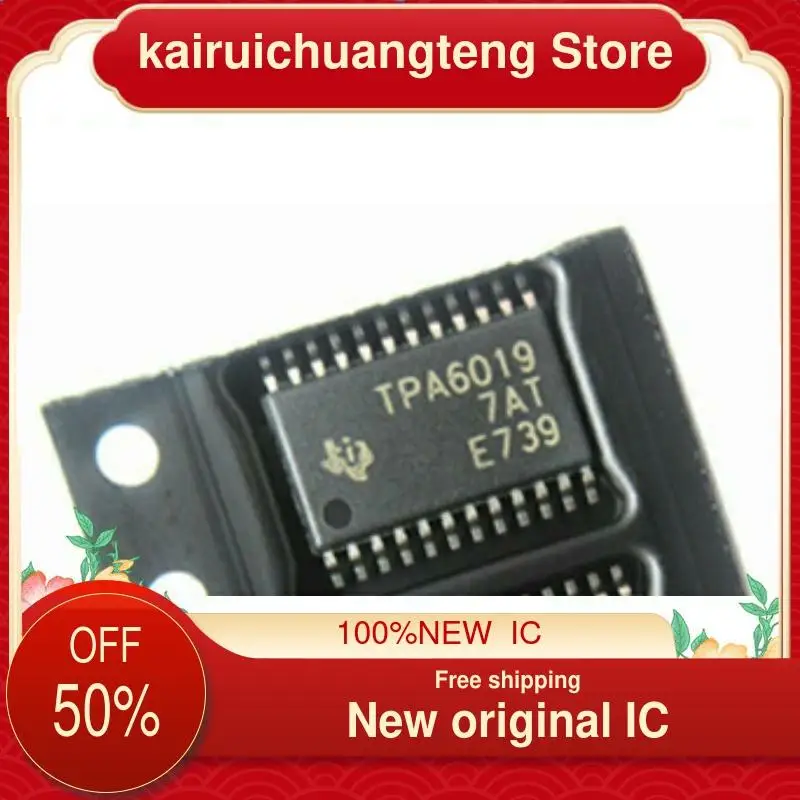 

(1 шт.) TPA6019A4PWPR HTSSOP-24 TPA6019 новый оригинальный IC аудио усилитель