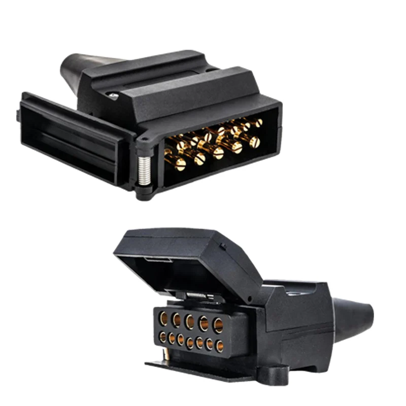 CVP 12 контактный плоский штекер для прицепа розетка австралийский В разъем