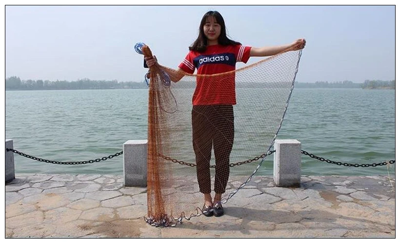 

Catch Fishing Net Usa Cast Nets Water Hand Throw Fly Fishing Network Small Mesh Gill Net With Sinker And Without Sinker