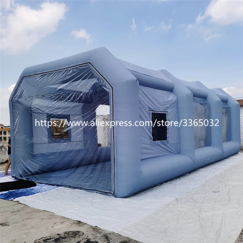 Б/у Дешевая Портативная надувная Автомобильная распылительная камера для