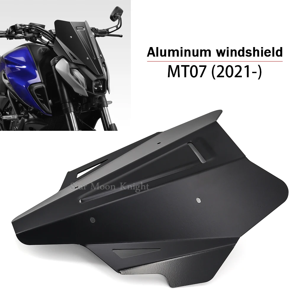 

Motorcycle Accessories Windscreen Windshield Wind Shield Deflector Fit For YAMAHA MT07 MT-07 MT 07 2021 - MT - 07