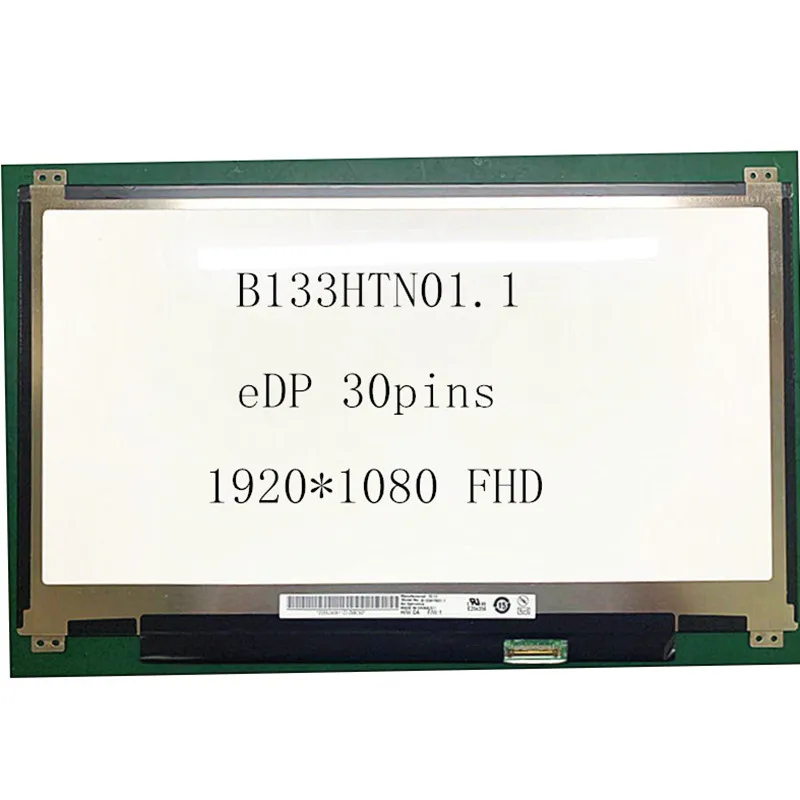 

Laptop For Lenovo U330 U330P LCD SCREEN B133HTN01.1 1920*1080 eDP 30 pins display matrix panel replacement