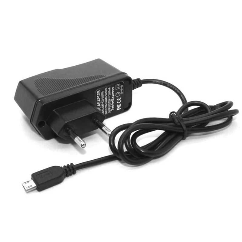 5V 2A DC Micro USB адаптер питания штепсельная вилка ЕС США 110-240V AC Вход 100cm кабель