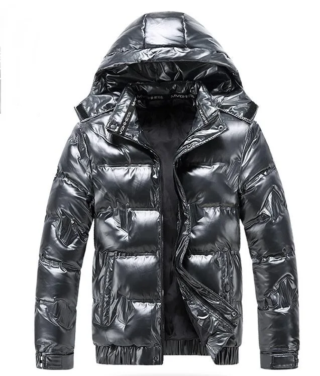 Men's Warm Jackets Fur Collar Long Parkas Men Overcoats Thick Casual Hooded Male Fur Collar Coats Men Winter Outwear