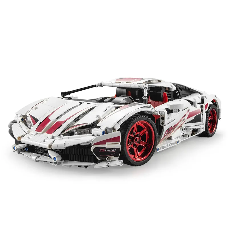 

NEW RC LP610 Super Racing Car Bricks Compatible High-Tech MOC Model Building Blocks Remote Control Car Racing Toys For Children