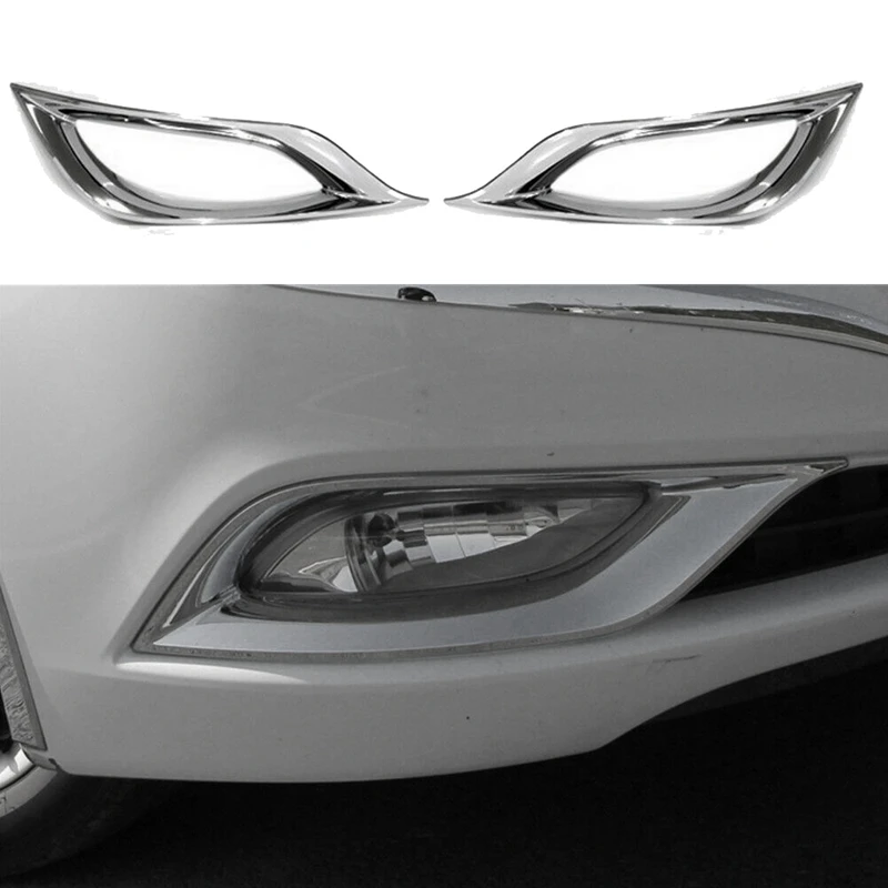 2 шт. для Hyundai Sonata I45 YF 2011-2014 Хром передний бампер противотуманный светильник