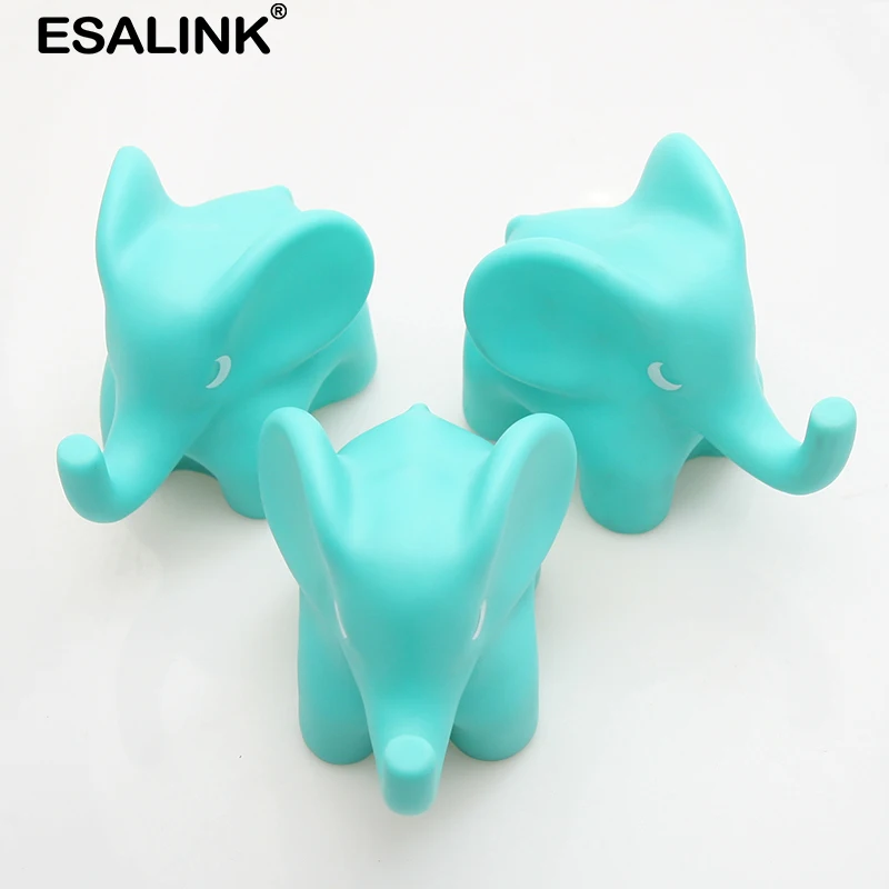 ESALINK 11 см 3 шт. детская Ванна резиновая зеленая слон бассейн для игры в воду