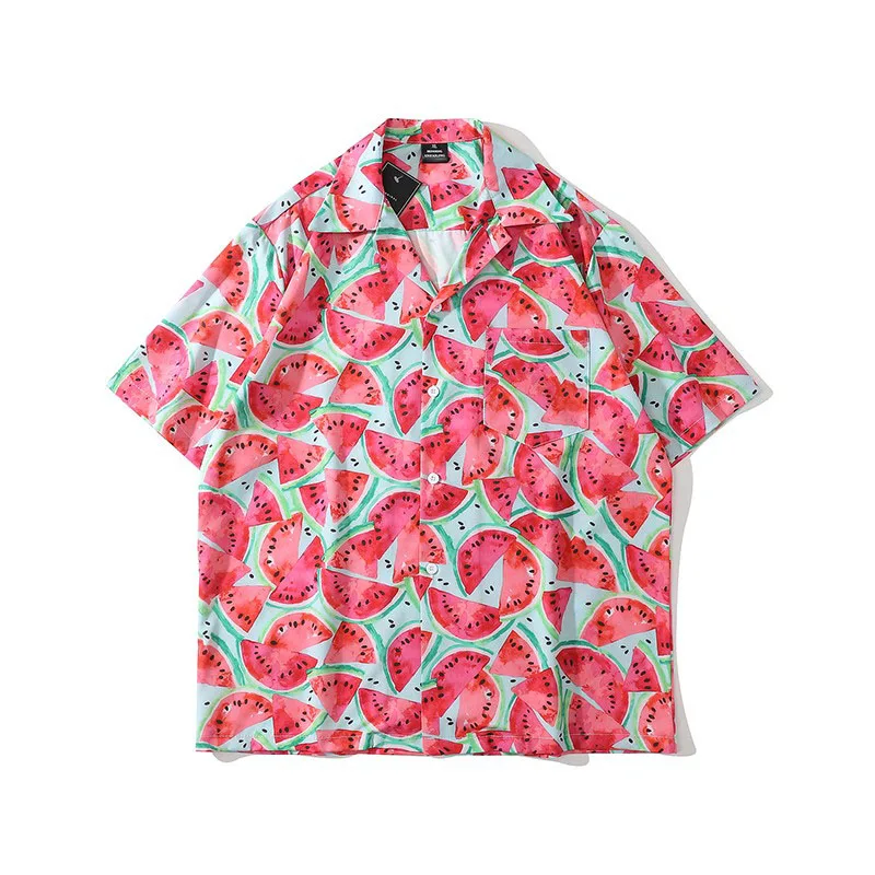 

Men Shirt Short Sleeve 2021 New Arrival Summer Loose Male Shirt Thin Fashion Comfortable Student Korean Style Hot Sale S18