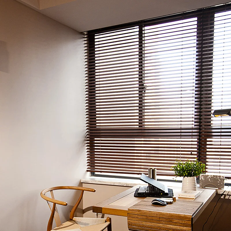 SUNfree жалюзи из липы деревянные с клейкой лентой натурального дерева 50 мм