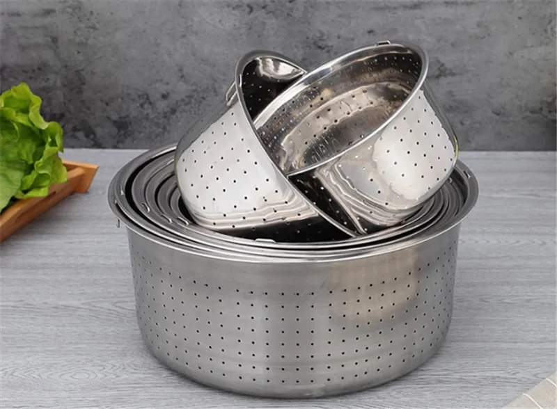 Дуршлаг Пароварка рисоварка мгновенный горшок Паровая корзина с силиконовой