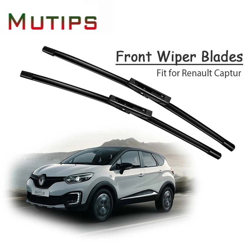 Mutips 1 комплект резиновые автомобильные передние щетки стеклоочистителя для Renault