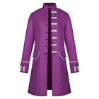 Тренчкот мужской в стиле стимпанк, верхняя одежда в винтажном стиле Виктория эдвардиана, пальто принца, Средневековый Ренессанс, жакет, костюм для косплея