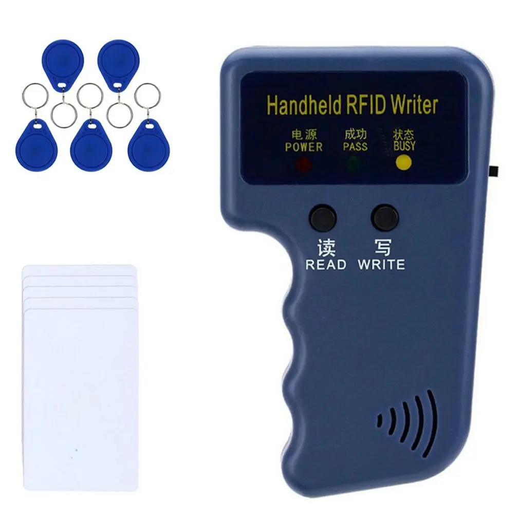 

Новинка, устройство для чтения RFID-карт, копировальный аппарат, Дубликатор, программатор, перезаписываемый идентификационный брелок, бирки, Ручной 125 кГц, копировальный аппарат