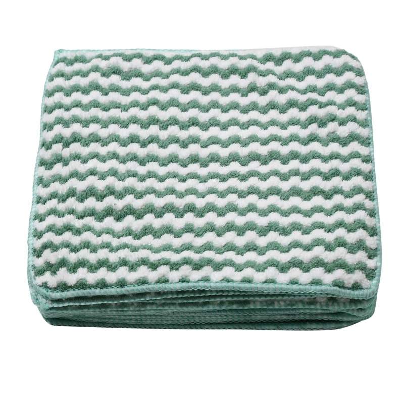 

20pcs Kitchen Cleaning Towel Anti-grease Wiping Rags Kitchen Efficient Super Absorbent Microfiber Cleaning Cloth Washing Dish