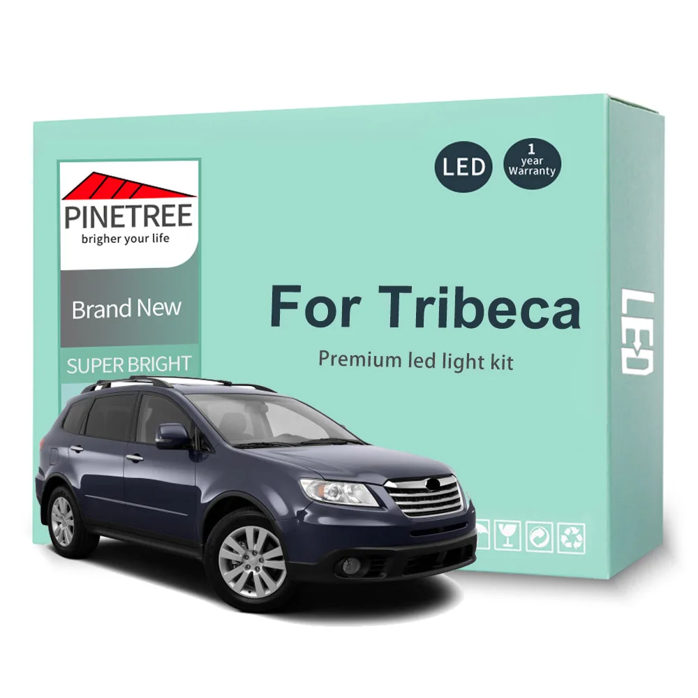 

15Pcs Led Interior Light Kit For Subaru Tribeca 2006-2010 2011 2012 2013 2014 Led Bulbs Dome Map Canbus