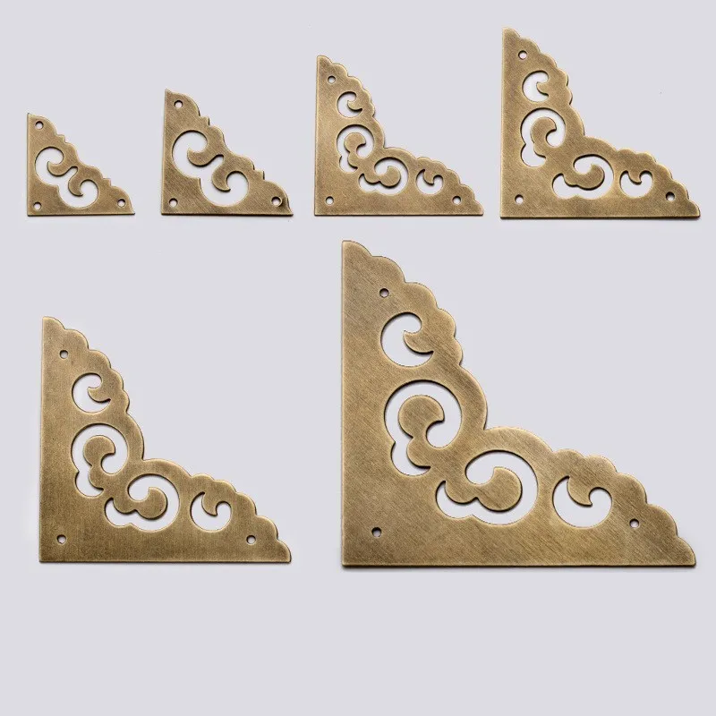 4 шт. ретро угловые кронштейны для украшения ювелирных изделий|Угловые