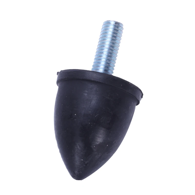 M8 threaded cone rubber metal vibration isolator conditioning buffer 30mm x 36mm