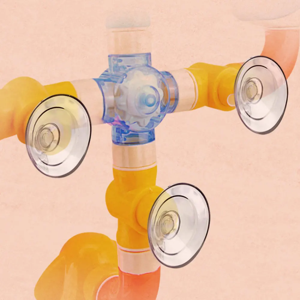 

1 Set Toddlers Bath Toys Cartoon Waterfall Fill Spin Bathtub Toys Shower