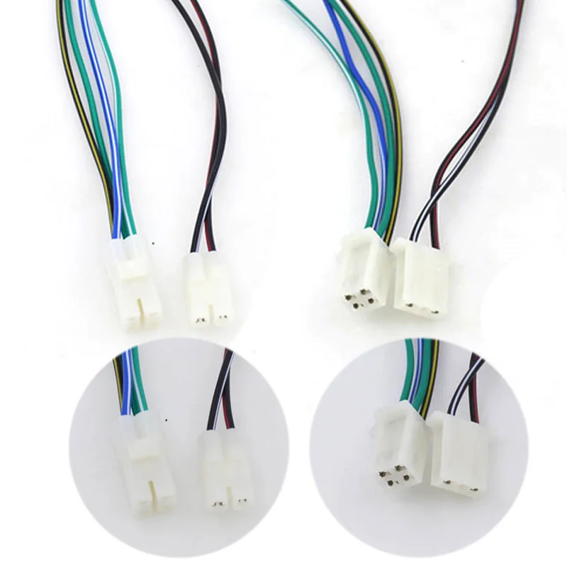 2 комплекта катушка зажигания мотоцикла CDI Электрический кабель провода жгута