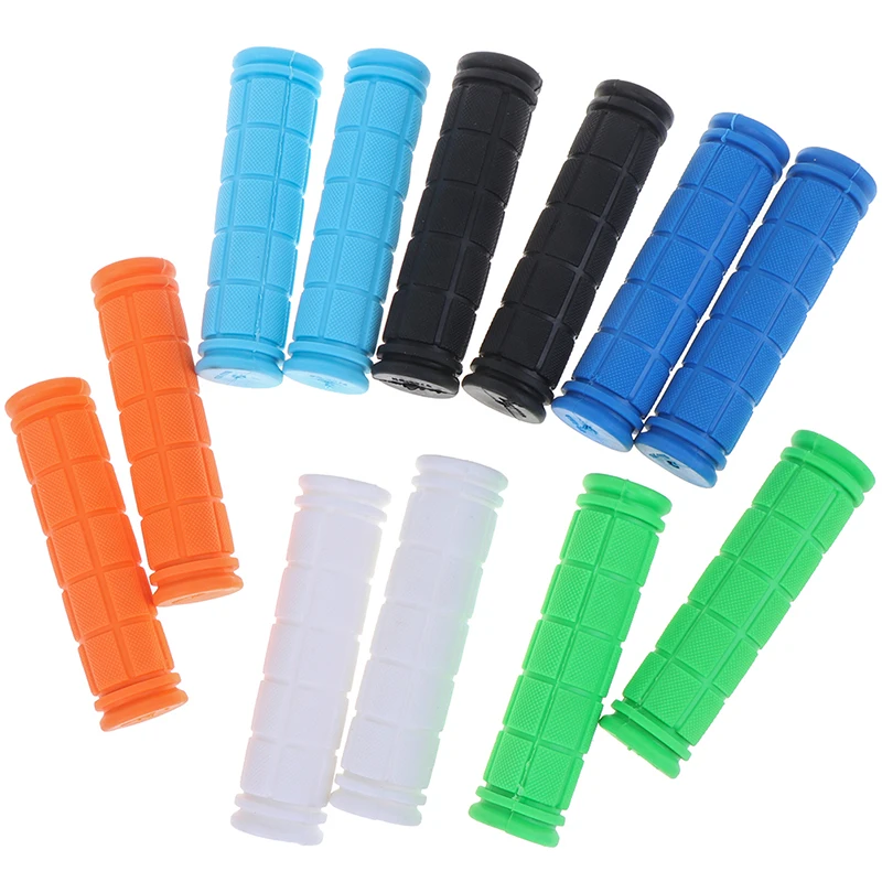 

1 пара, высокое качество, для руля велосипеда байка для ручек для гладкая мягкая резиновая ручка Руль Ручки Бар Конец