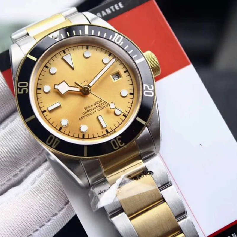 Автоматические Мужские механические часы Miyota8215 Diver 41 мм сапфир нержавеющая сталь
