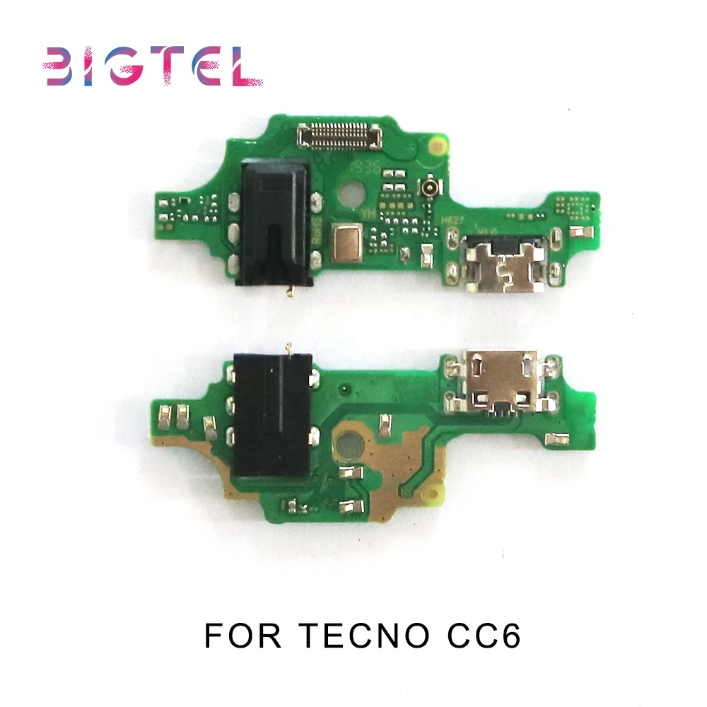 

5 Pcs/Lot 100% Test For Tecno CC6 USB Charging Port Connector Board Parts Flex Cable Microphone Mic