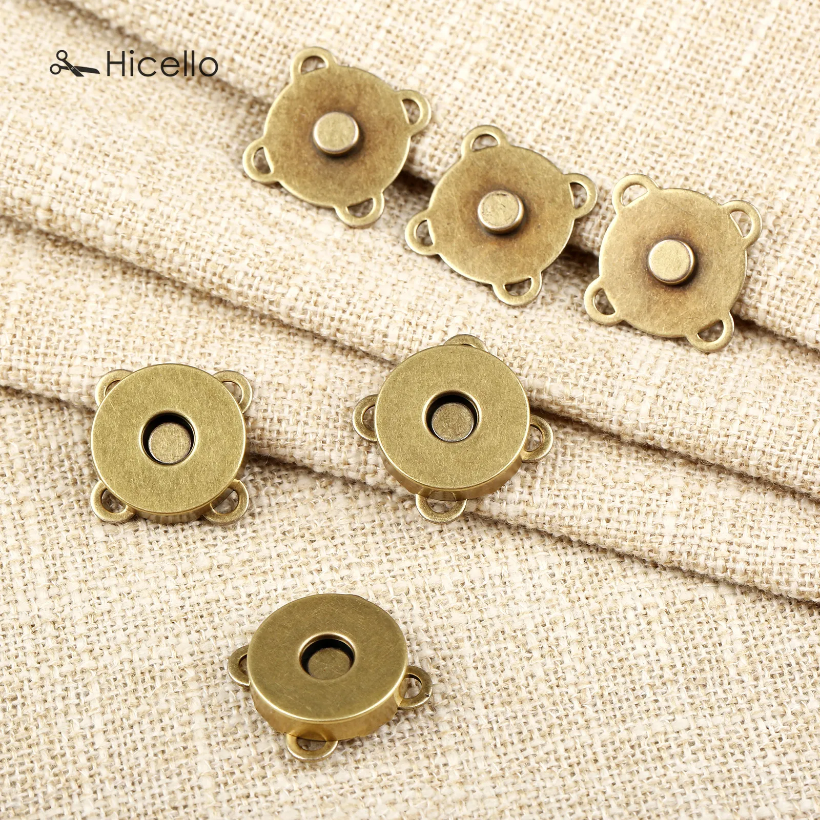 10 комплектов Металлическая магнитная пряжка цветок сливы одежда сделай сам