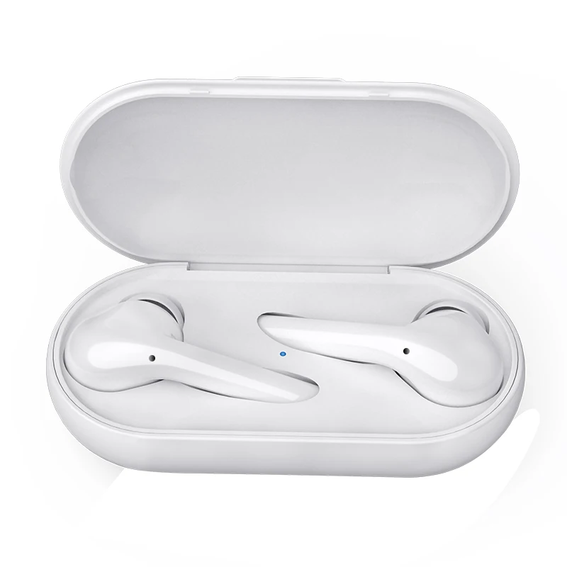 Белый Гарнитура TWS Touch operate True беспроводные двойные наушники бас звук для huawei Xiaomi Iphone samsung Hifi Steoro беспроводные наушники - Цвет: Белый