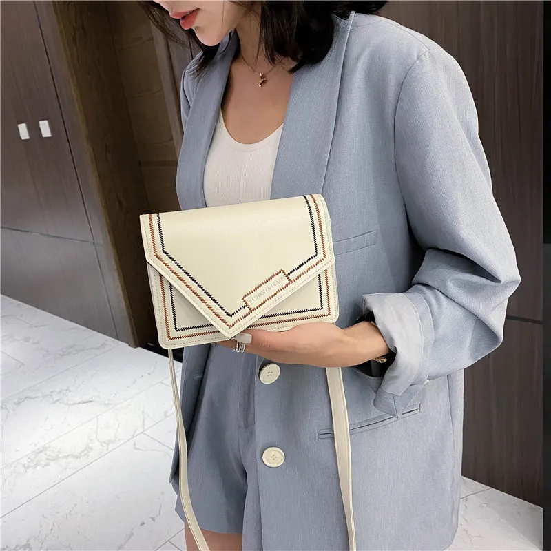 

Summer Small Bag Female 2020 New Style Fashion Fashion Women's Crossbody Bag Online Celebrity Versatile 2020 Square Sling Bag