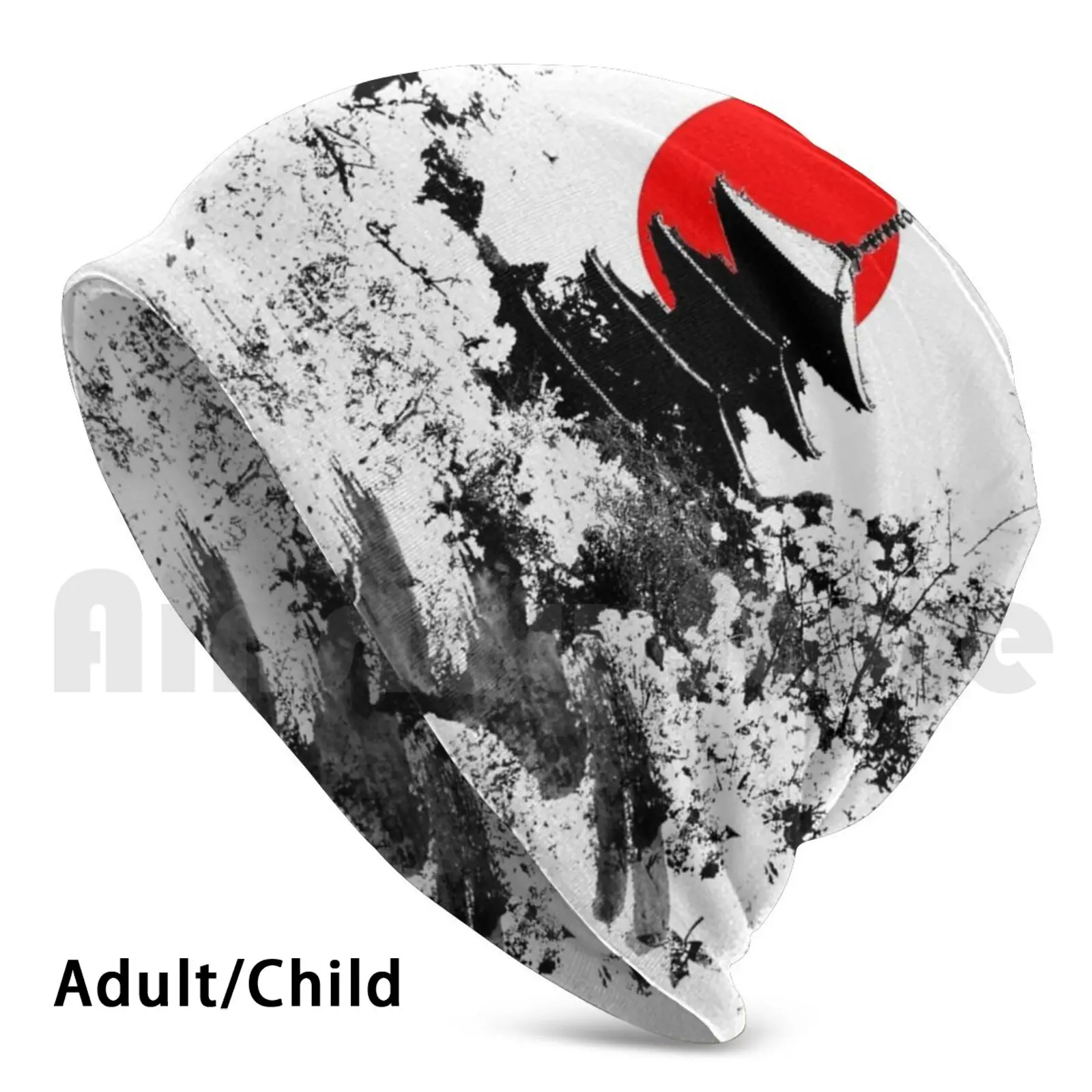 

Японская старая шапка Киотский пуловер Удобная шапка японская Киотская Токио храм оригами карате