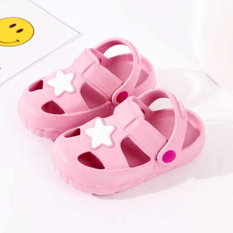 2020 летние детские тапочки для мальчиков и девочек Обувь с динозавром