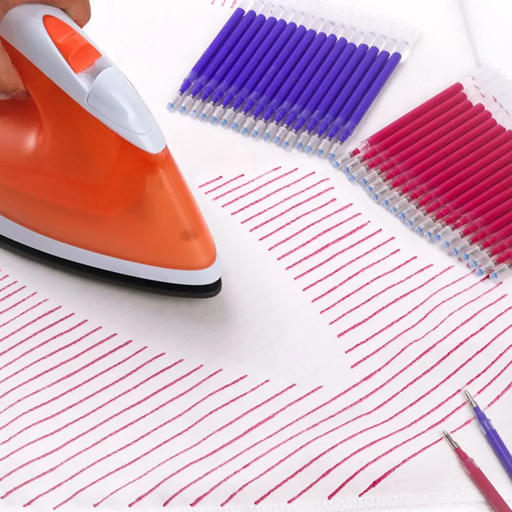 1 шт. термостираемая ручка и 10 высокотемпературных исчезающих маркеров для ткани