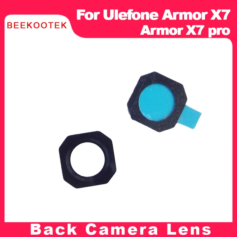 

BEEKOOTEK новый оригинальный для Ulefone Armor X7 задний тыловой объектив камеры стеклянная Запасная часть для камеры Защитная для Ulefone Armor X7 Pro