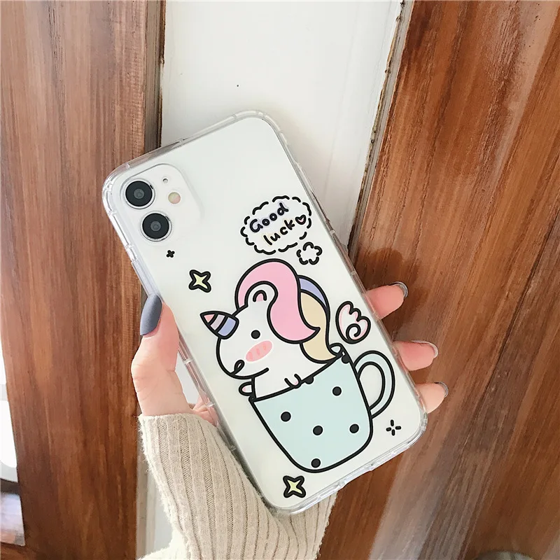 

Cartoon dinosaur phone case is suitable for iPhone11 12Pro Max mini X XR XS XSMax 8 7PluS anti-fall protective back cover