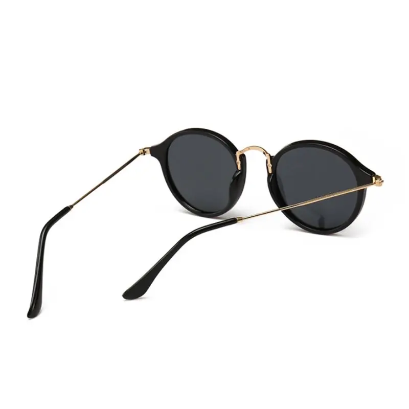 

Retro Round Metal Frame Sunglasses Portable Men Women Polarized Sunglasses Unisex
