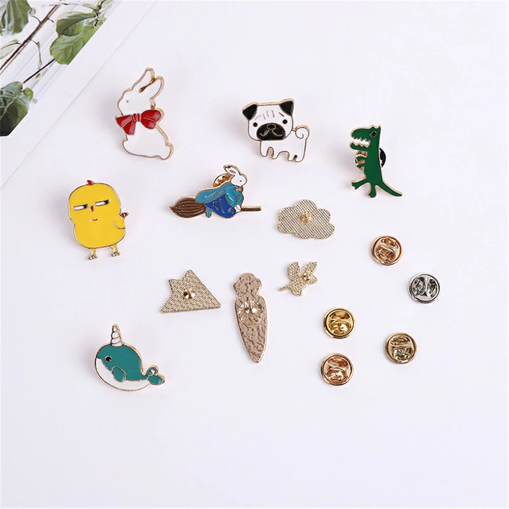 

Korean style brooch cute cartoon multi-element neckline personality badge female Couples and children clothing bag ornaments