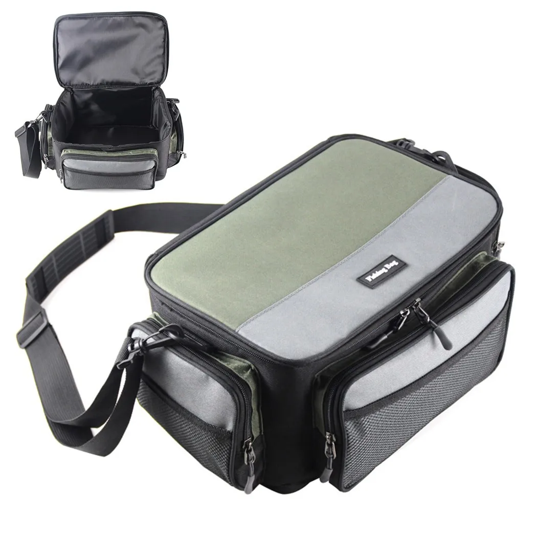 

Multifunctional Fishing Bag Fishing Reel Lure Outdoor Fishing Lure Bag Gear Storage Tackle Crossbody Bags Shoulder Crossbody Bag
