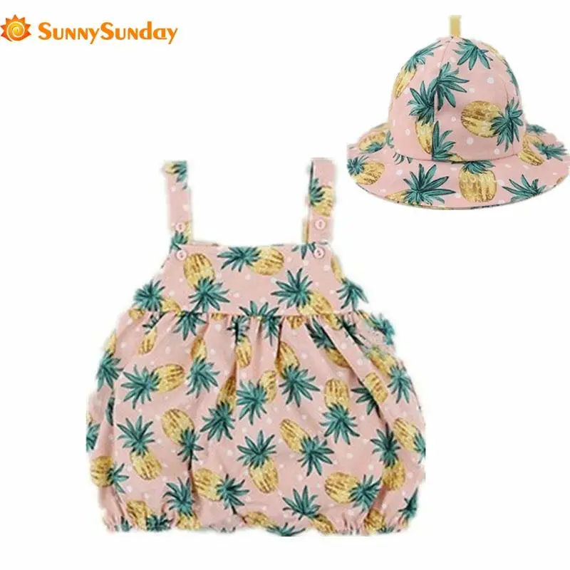 Одежда для новорожденных малышей Летнее платье девочек 2019 на пуговицах с