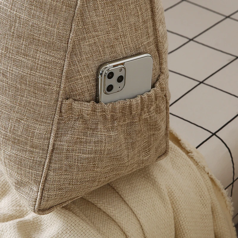 Двуспальная двуспальная большая подушка для чтения спинка заднего сиденья талии