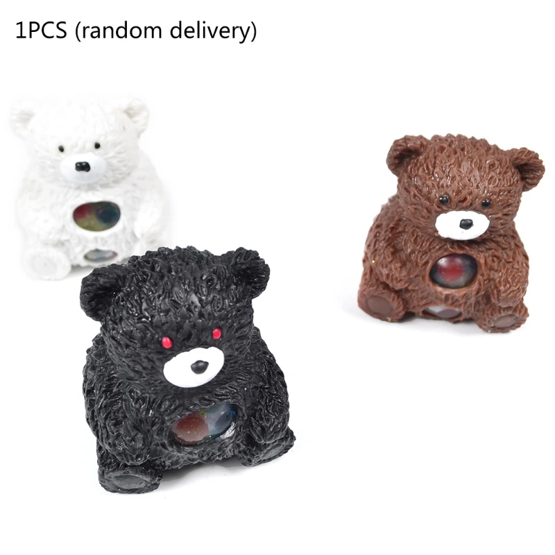 

Cute Bear Stress Ball Toy Squishy Decompression Toy Stress Balls Toys Anxiety Relief Sensory Ball Weird Squeeze Toys 69HE