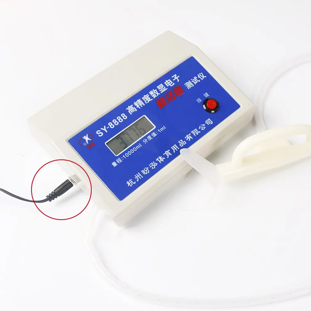 Автоматический цифровой электронный спирометр 4 бита Hd ЖК экран клиника или дома