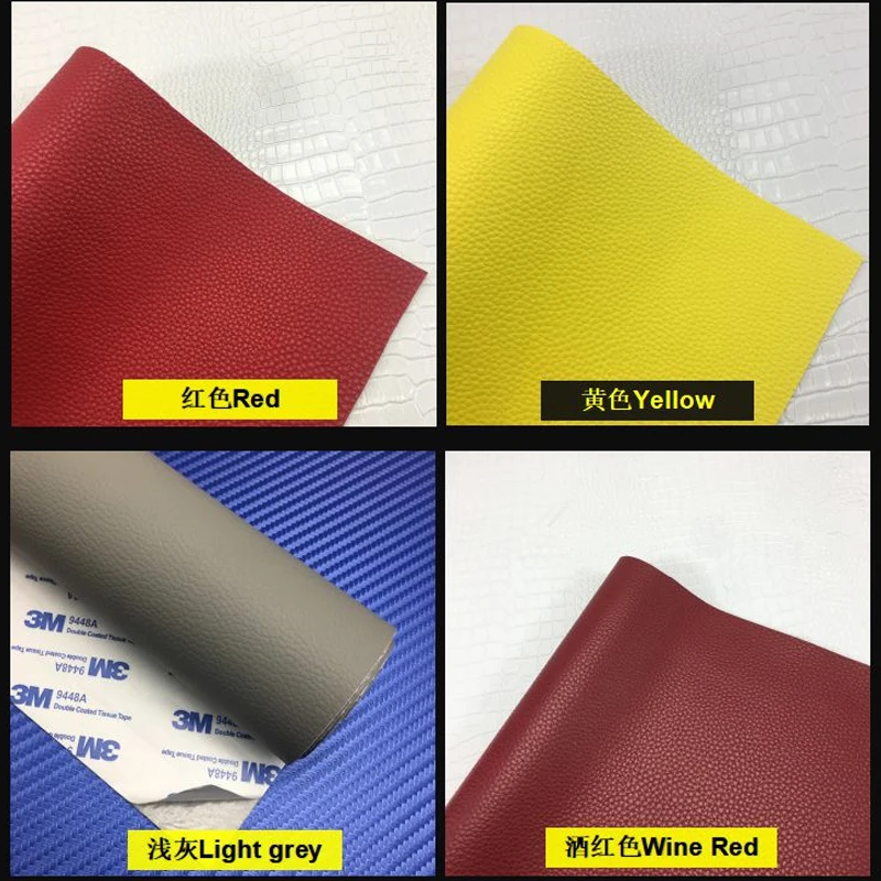 Водонепроницаемые самоклеящиеся нашивки из искусственной кожи с зернистой