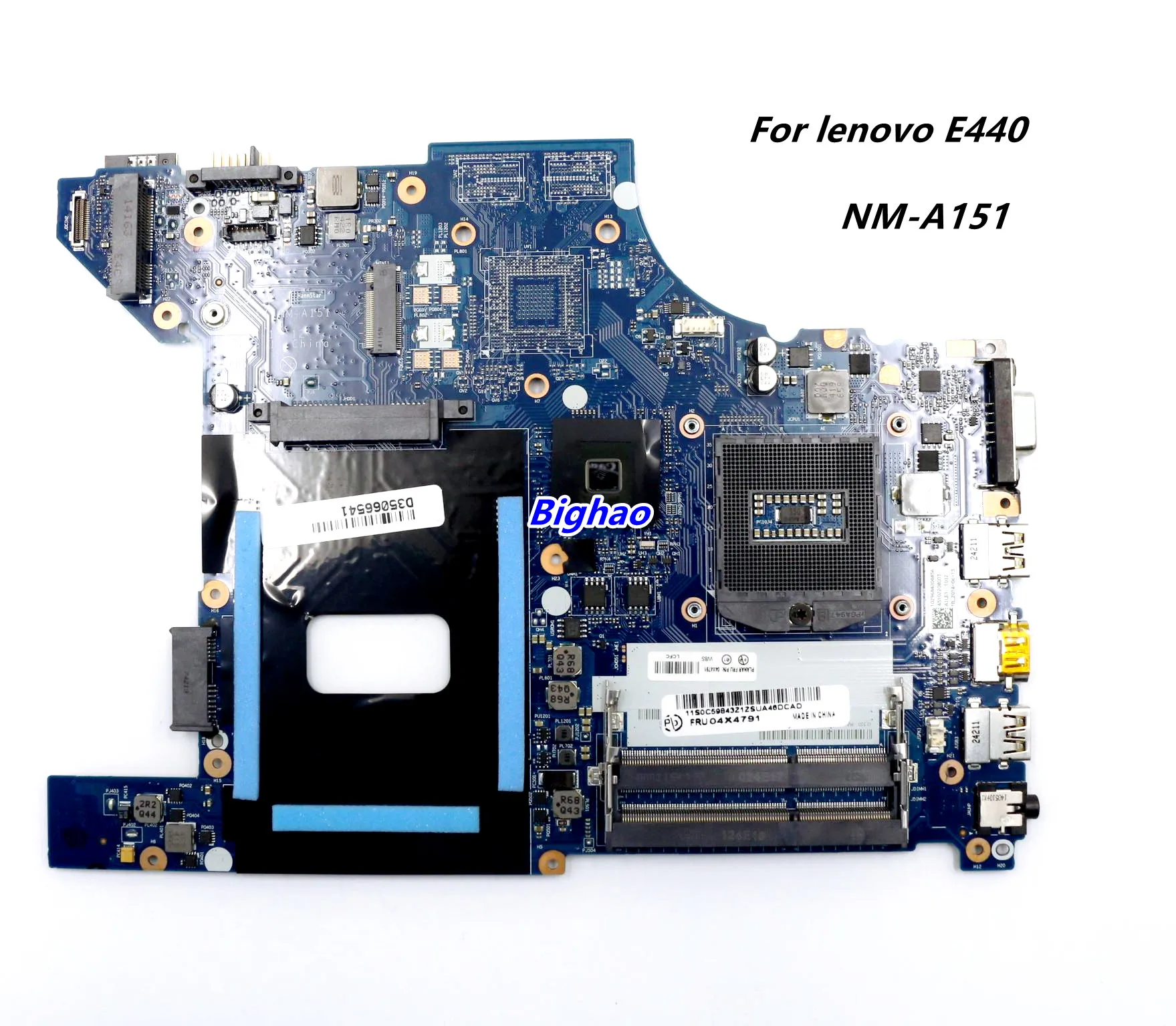 

For lenovo E440 Laptop motherboard Original NM-A151 FUR 04x4790 04x4956 04x4791 100% tested ok