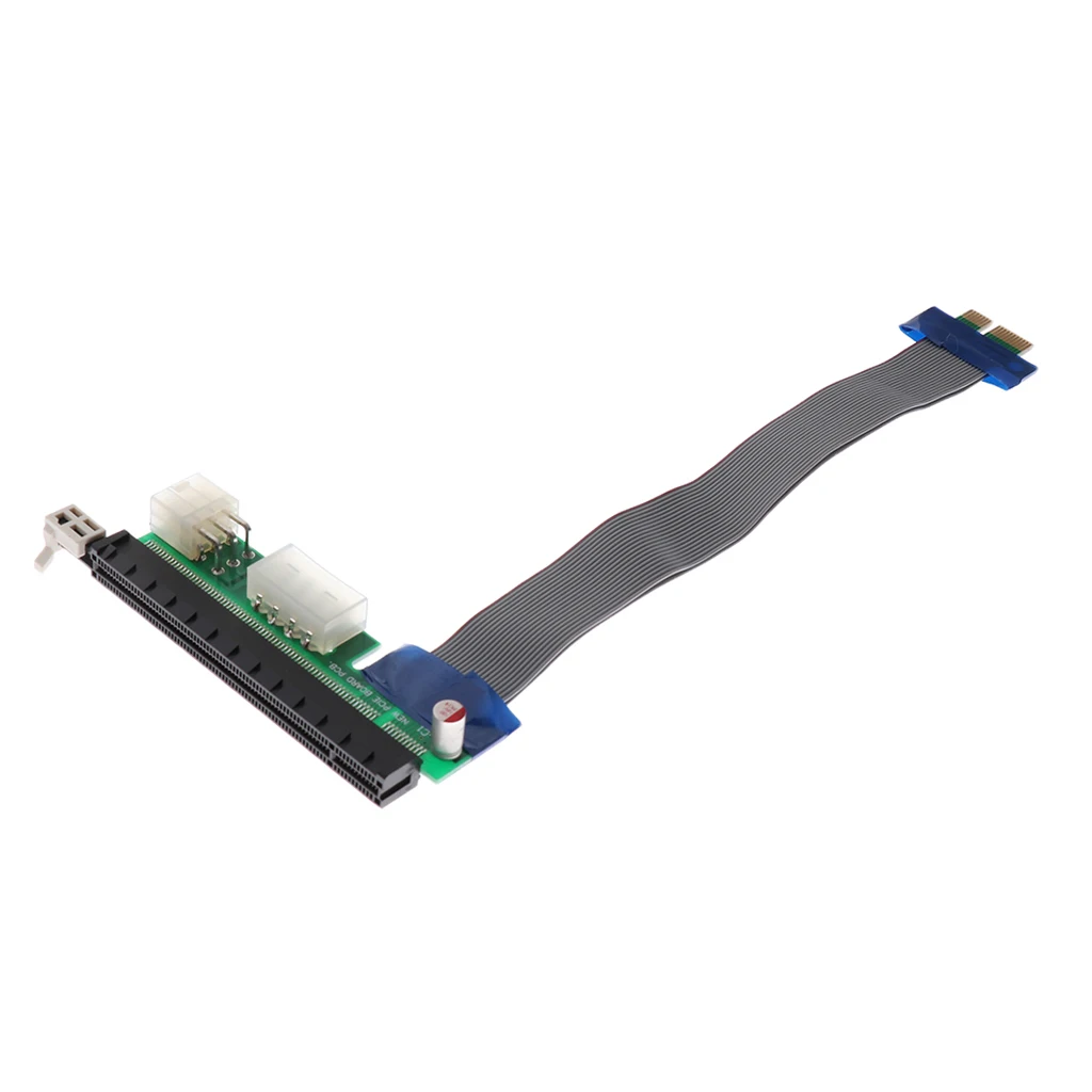 Переходная плата PCI Express E X1 к X16 слоту преобразователя|Компьютерные кабели и