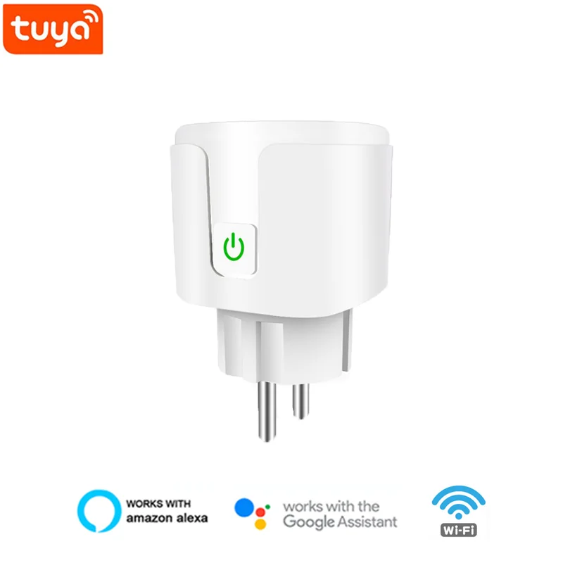 

16A WiFi смарт-розетка Tuya/приложение Smart Life дистанционного Управление умный дом голос Управление Поддержка Alexa Google Home